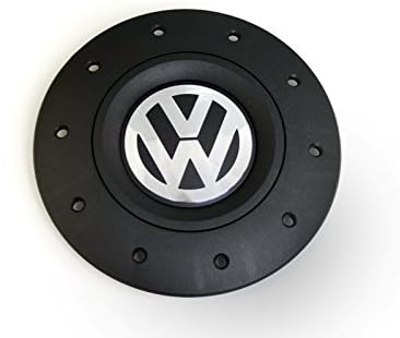 Tapacubos VW Original 16″ Negro Satinado Cromo