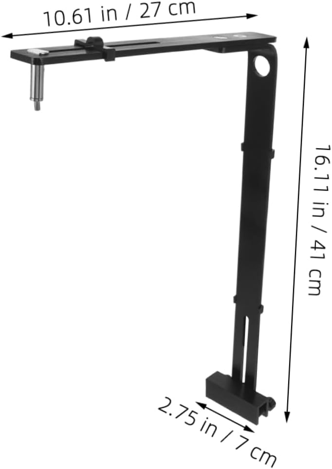 Milisten 2pcs Fish Tank Light Bracket Lamp Holder for Aquariums Terrariums Comprehensive Illumination for Optimal Visibility and Aesthetics Compatible