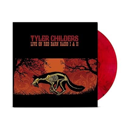 Live On Red Barn Radio I & II Red Smoke Colored Record