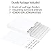 NIUBEE Acrylic Sign Holder 11x17 Horizontal,Clear Poster Picture Frames for Paper