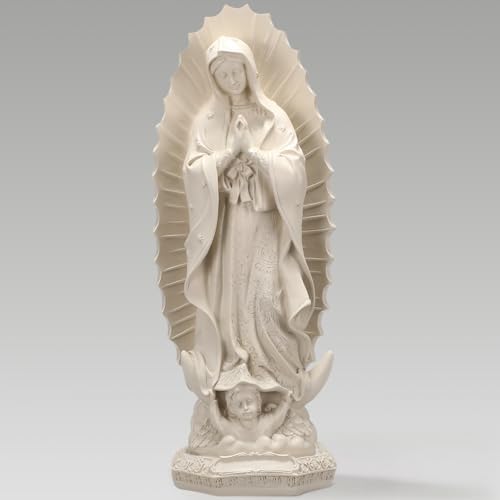 Estatua Virgen de Guadalupe 30 cm Figura Virgen María miniatura 1