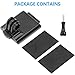 Aluminum Tactical Helmet Mount with Thumbscrew for GoPro Hero 13 12 11 10 9 8 7 6 5 4 Action Camera, Helmet Base for DJI OSMO Action 5 PRO 4 3 2 Cameras, Compatible with AKASO/Campark/SJCAM