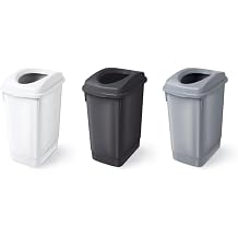 Banyo  p Kovas  27 Litre At k Kutusu Cafe Otel  p Kovas  Geri D n m Kutusu 27 Litre 3 Adet Beyaz, Siyah, Metalik Gri