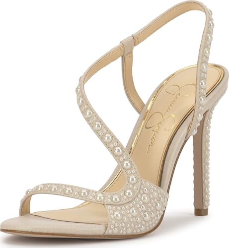 Image of Jessica Simpson Jaycin Embellished Heeled Sandals