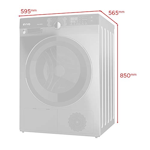 EVVO-Secadora-PURE-S10DX-Bomba-de-calor-Capacidad-10kg-Eficiencia-energetica-A