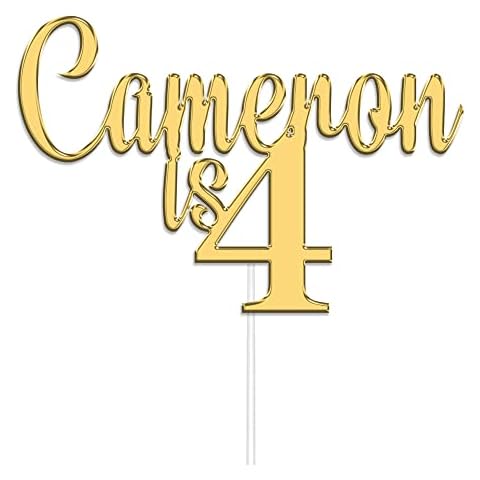 Personalised Acrylic Birthday Cake Topper by KreateSquare Cover