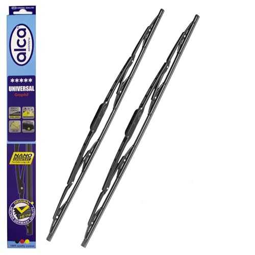 Fits Daihatsu Sirion 2005-onwards Alca Germany Universal Windscreen Wiper Blades Front Rear Classic 20"16"14" AU2016H14ARC - Image 8