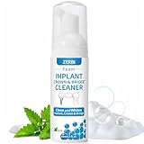 Dental Implant Cleaner, Cleans & Whitens Implants, Crowns, Bridges & Veneers, Freshens Breath, Dental Bridge Cleaner Foam Bring Your Smile Back, 60ml