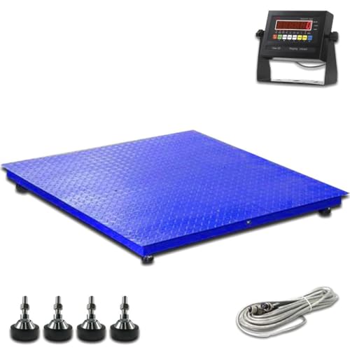 Báscula Liberty LS-800 24"x24" Capacidad 1000 lbs - Azul miniatura 1