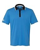 adidas Golf Mens Climacool Performance Polo A166 -Shock Blue/ XL