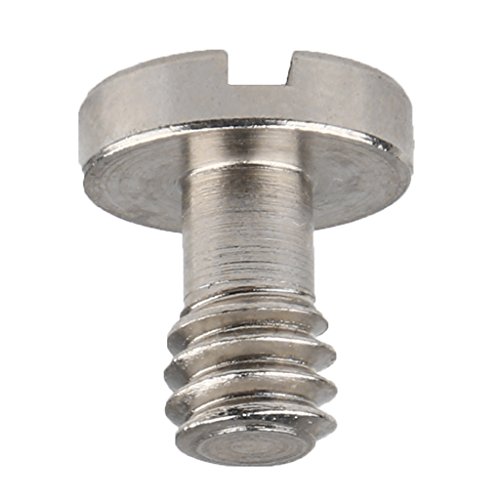 Parafuso de montagem de câmera de 6,35 mm para tripé monopé placa de liberação rápida LS009