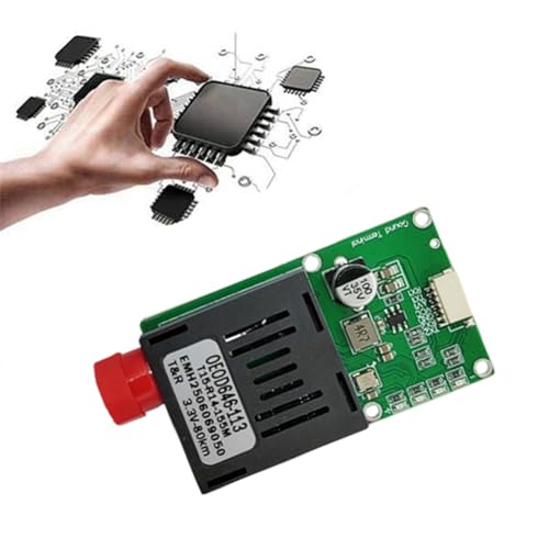 Módulo transceptor óptico TTL de 80 Km con interfaces seriales UART SBUS 6