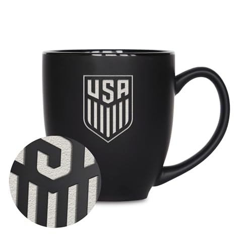 Mug Bistro Cerámico Negro Mate 15oz Rico Industries miniatura 1