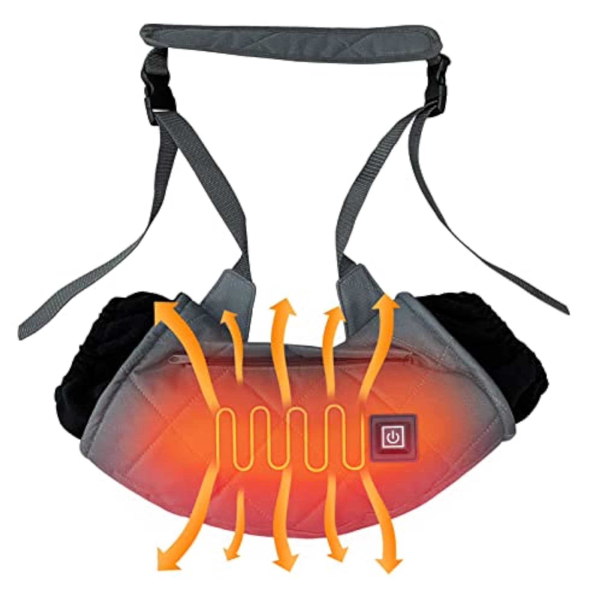 Waterproof Hand Warming Pouch with Adjustable Belt