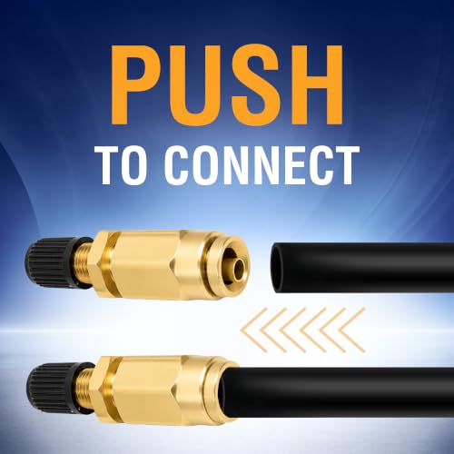 Image of Torque 10 pcs 1 /4 inch Air Inflation Schrader Valve with Push to Connect