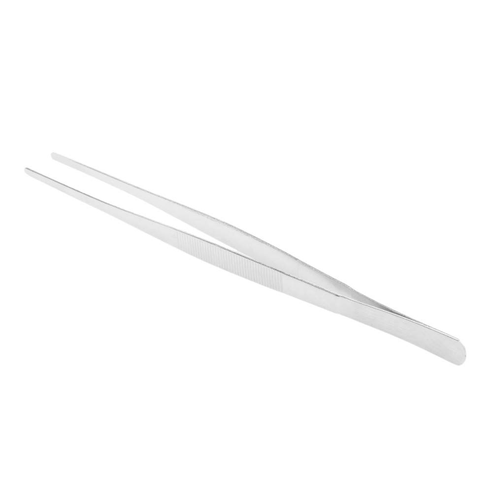 Kfwfuaee Multicolor 30Cm/12" Straight Elbow Tweezers Feeding Tongs For Aquarium Hold Worm Reptile Lizard Geff Jaw Mustache Lizard Aquatic Plant Tweezers Set