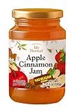 My Normal No Sugar Apple Cinnamon Jam Diabetic-Friendly, Apple 50% Fruit Jelly with Allulose, Keto & Zero Sugar Jam - Only 4 Ingredients, No Artificial Additives (320g, 11.28 oz)