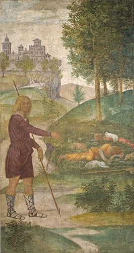 Toile Peinture Murale pour Grand Mur Vide Salon Céphale et les Nymphes 60x90