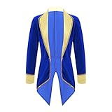 Oyolan Kids Boys Medieval Tailcoat Jacket Circus Cosplay Costumes Gothic Steampunk Vintage Victorian