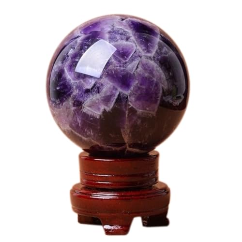 Sphère d'améthyste violette de 10cm pour la décoration spirituelle en cristal naturel
