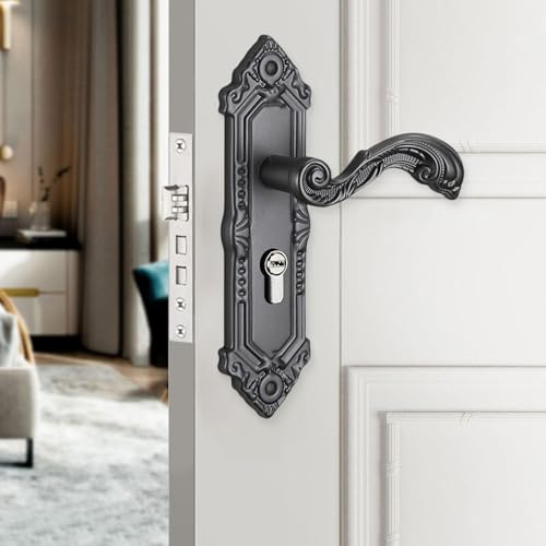 Serrure de porte vintage robuste à installation facile pour style G - 5