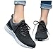 Dtuta Laufschuhe Schnürbare Hochsohlige Atmungsaktive mit Weichen Sohlen Laufschuhe, Tanzschuhe Modisch Leicht Training Joggingschuhe Schuhe Schnürer Size 37-41