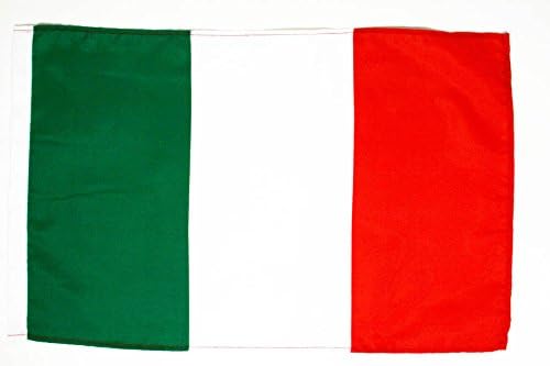 AZ FLAG Italy Flag 18'' x 12'' hole - Italian SMALL flags 30 x 45cm - Banner 18x12 in