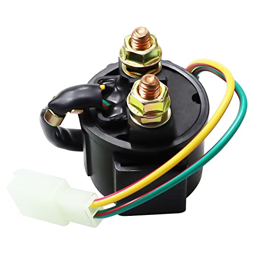 Cyleto Starter Solenoid Relay For Honda Vt1100C Shadow 1100 1989-1996 Gl1800 Gl 1800 2001-2010 Yamaha Yfm90 Raptor 90 2009-2013 Polaris Ranger Rzr 170 Utv 2009-2010 Phoenix 200 Atv 2005-2010 #TOP3