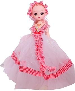 سلسلة مفاتيح دمية مع فستان كبير للبنات