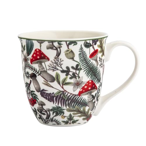 Porzellanstasse Tasse Herbst-Motiv Autumn Fall XXL Kaffeebecher 630ml...