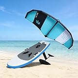 【Rangement facile et transportable】Le pack de planche de surf hydrofoil comprend des accessoires de qualité supérieure : aile de surf, planche d'hydrofoil, foil de wakeboard, sac à dos, pompe, leash de sécurité, kit de réparation, etc. Le sac à dos inclus vous permet d'organiser efficacement tout votre équipement de surf et de surfer où et quand vous voulez