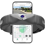 GPS Wireless Dog Fence with 2K Camera & Voice Training & GPS Tracker, Dog Collar with App Waterproof Rechargeable Adjustable for Large Medium Dogs