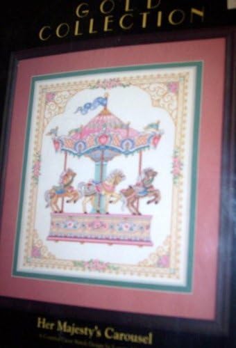 Dimensions Gold Collection Her Majesty's Carousel Counted Cross Stitch Kit
