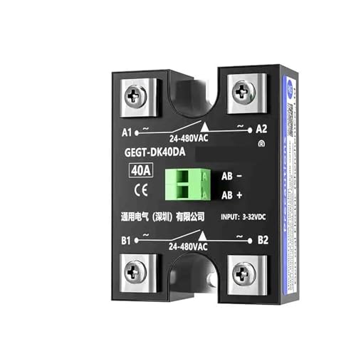 Image of SSR-SK40DA Dual Channel Control DC AC Single Phase Solid State Relay 60 25DK(GEGT-DK25DA)