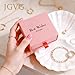 JGVG 6Pcs Gold Bangle Bracelets for Women 14K Gold Plated Non Tarnish Waterproof Fashion Trendy Stackable Chunky and Thin Bracelet Sets for Women