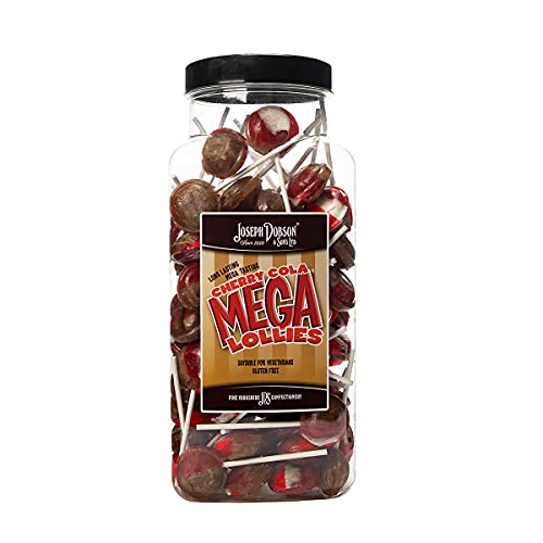 Joseph Dobson & Sons Cherry Cola Mega Lollies 1.99 kg (Pack of 1)