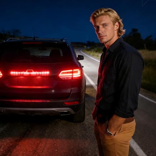 Feu à éclats pour voiture évitant les suraccidents lors de pannes nocturnes