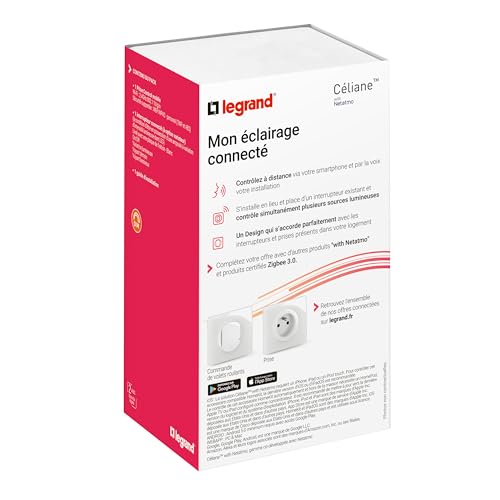 Interruptor regulable conectado Legrand Céliane control de luz 3