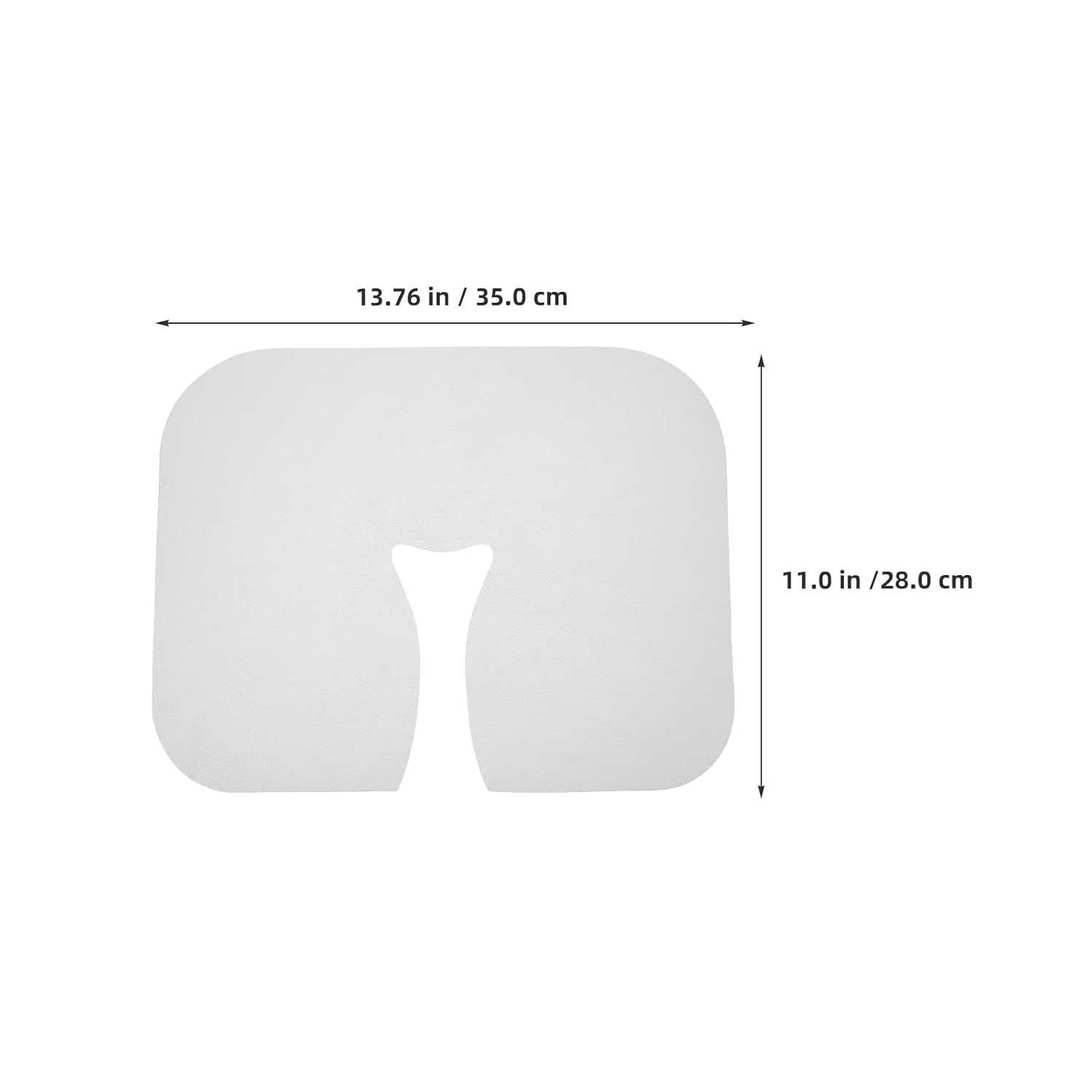 DECHOUS 600pcs Covers: Disposable SPA Face Rest Towel - Non-Woven Headrest Covers Sheet for Massage Tables Chair