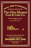  The Otto Marmet Coal Co: Antique Marmet Coal Pocket-Notebook