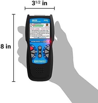 Innova 3120e Code Reader / Scan Tool with ABS for OBD2 Vehicles with OBD1 Coverage