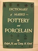 1975. Dictionary of Marks Pottery and Porcelain. Kovel (25TH PRINTING) B00995VJ7K Book Cover