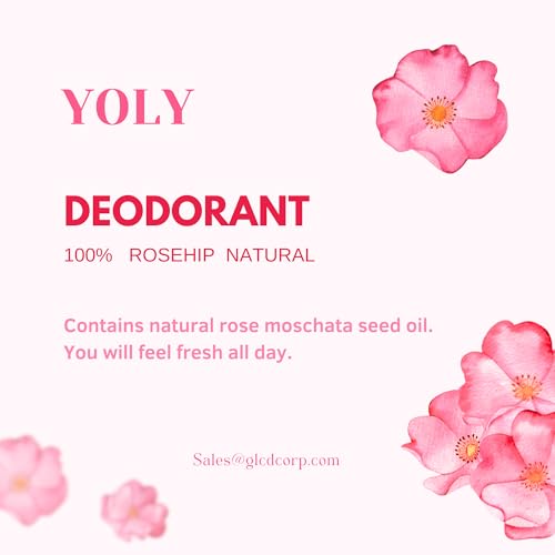 Yoly Desodorante Rosa Mosqueta Antitranspirante 2 Pack miniatura 4