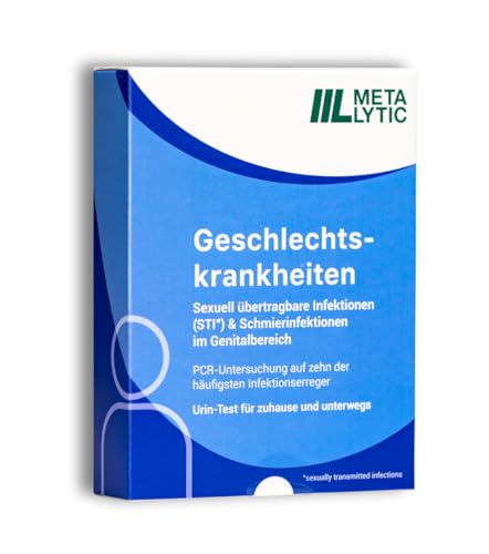 XXL STI-Test 10-in-1 auf Geschlechtskrankheiten deutsches Qualitätslabor Urintest