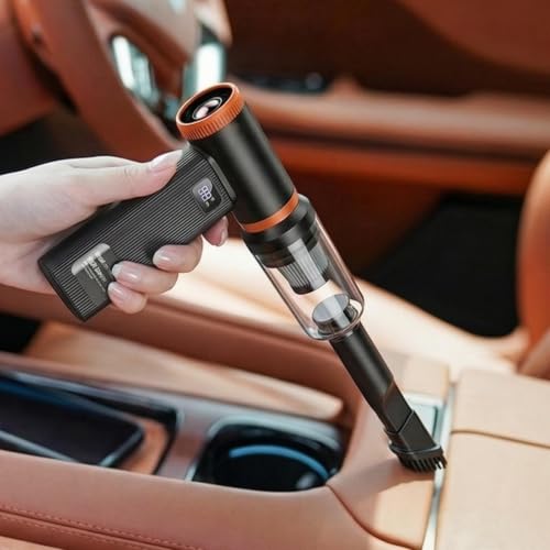 Mini soplador para detailing de coches ideal para limpiar la suciedad del teclado y ordenador 3