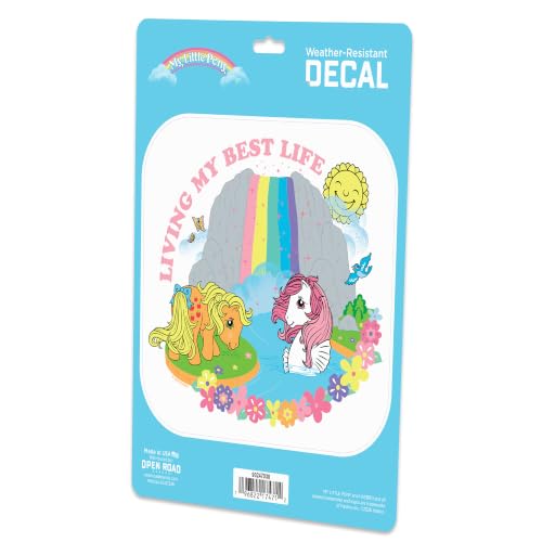 Image of Hasbro My Little Pony Living My Best Life Adhesive Vinyl Decal