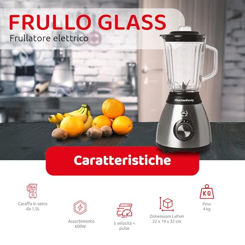 FRULLATORE MELCHIONI FAMILY FRULLO GLASS - 2