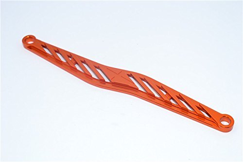 Barrette de batterie en aluminium orange haut de gamme avec dissipateur thermique pour Tamiya TT02