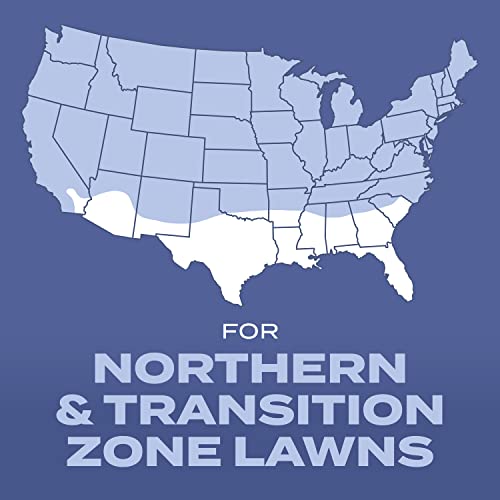 Scotts Turf Builder Grass Seed Heat-Tolerant Blue Mix For Tall Fescue Lawns With Fertilizer And Soil Improver, 5.6 Lbs. #TOP5