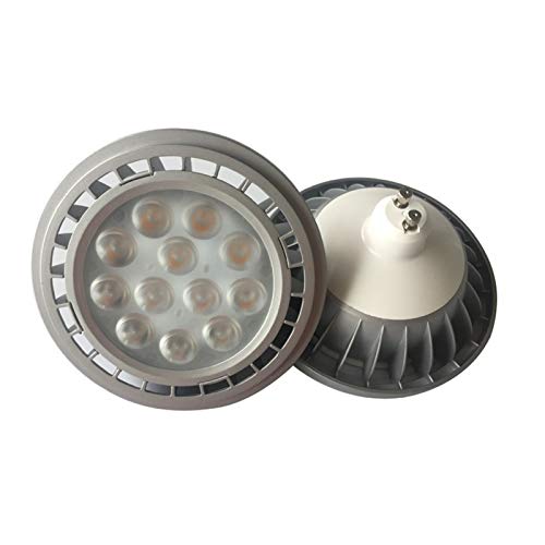 LNHHG Bombilla LED de maíz 2pcs De Regulación 15W LED AR111 Focos Alto Voltaje 110V / 220V 15 KE 3030 Resaltado